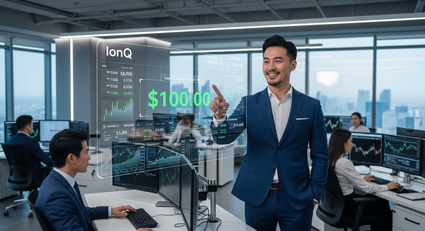 애널리스트들이 아이온큐 주가 100달러를 예상하는 이유