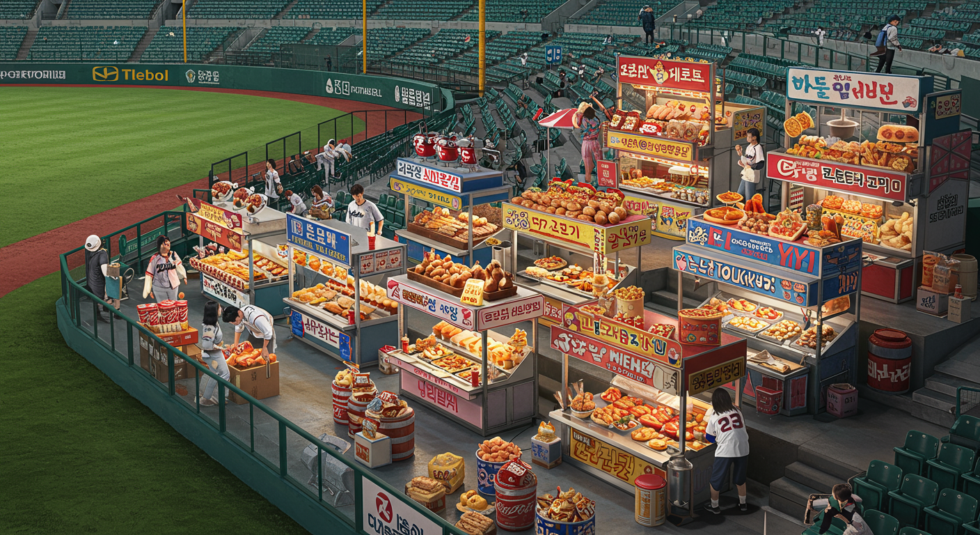 외야 층별 주요 매장과 인기 메뉴 한눈에 보기