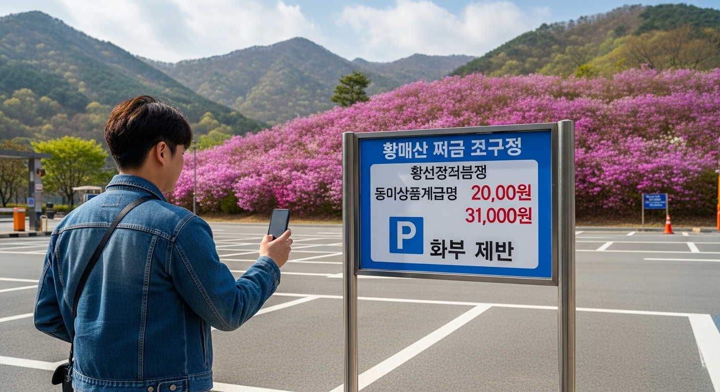 황매산 철쭉 주차장, 요금과 성수기 정보를 알아봐요