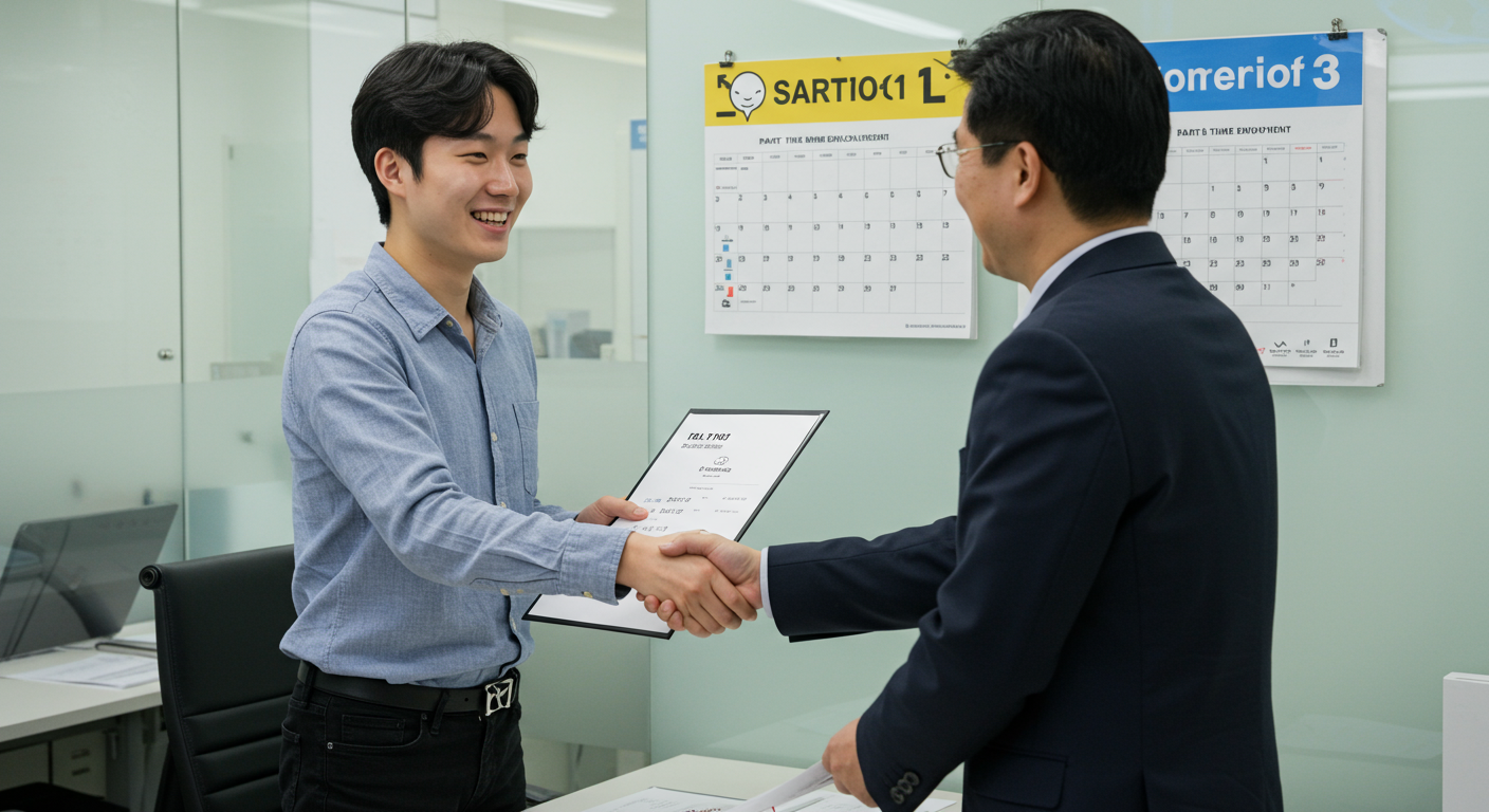 알바에서 정규직 전환 시 퇴직금 산정