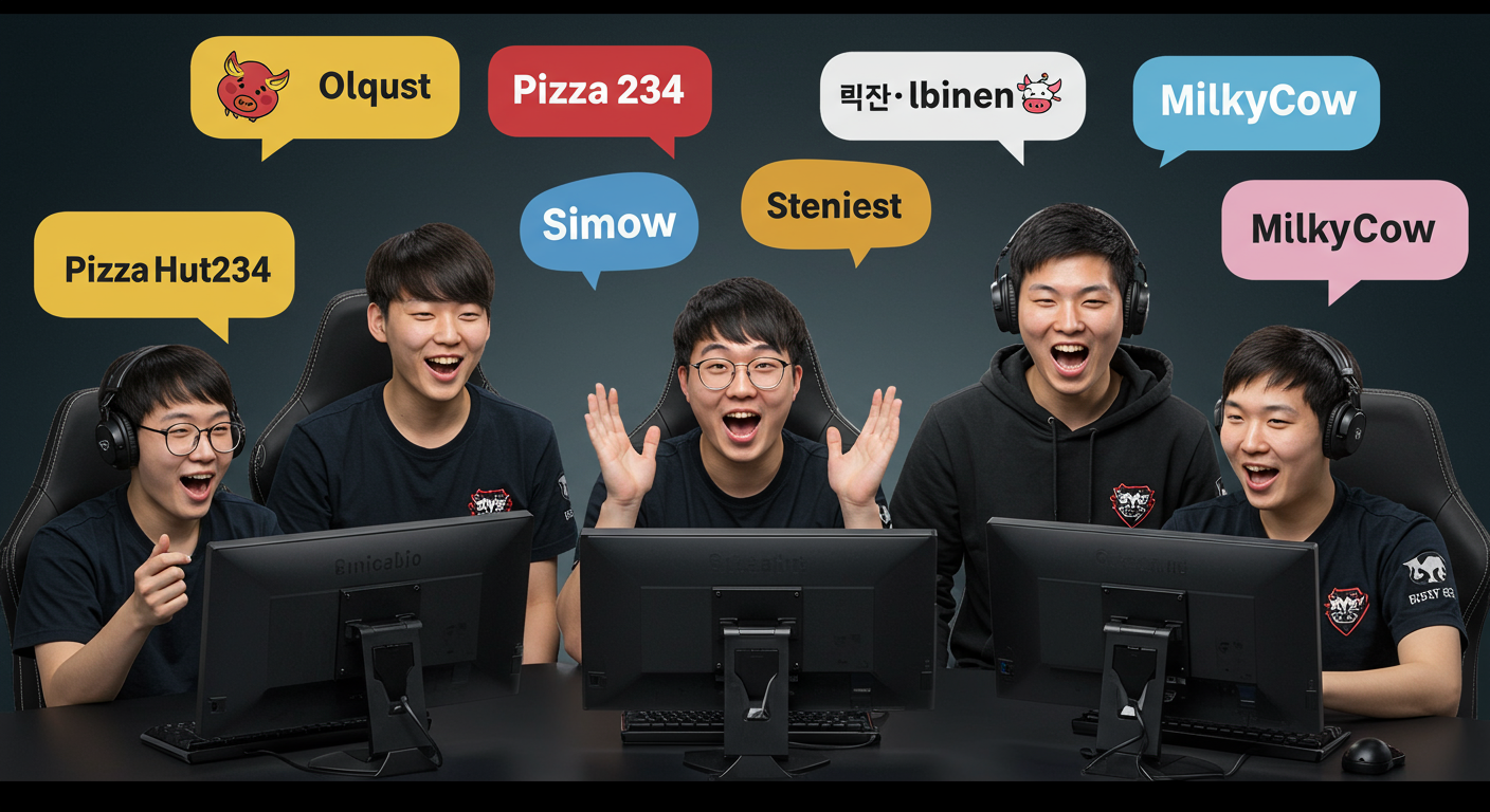 2025년 롤, 어떤 닉네임이 유행할까요?