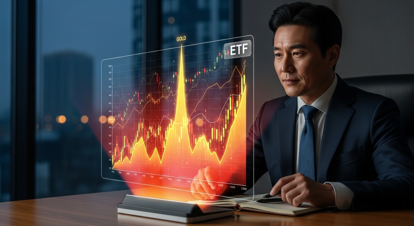 금융 위기 속 금의 힘: ETF와 함께 날아오르다
