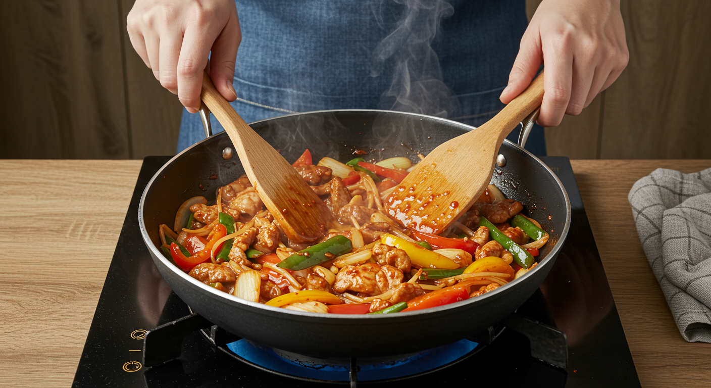 누구나 쉽게! 갈배 제육볶음 요리 방법 🧑‍🍳