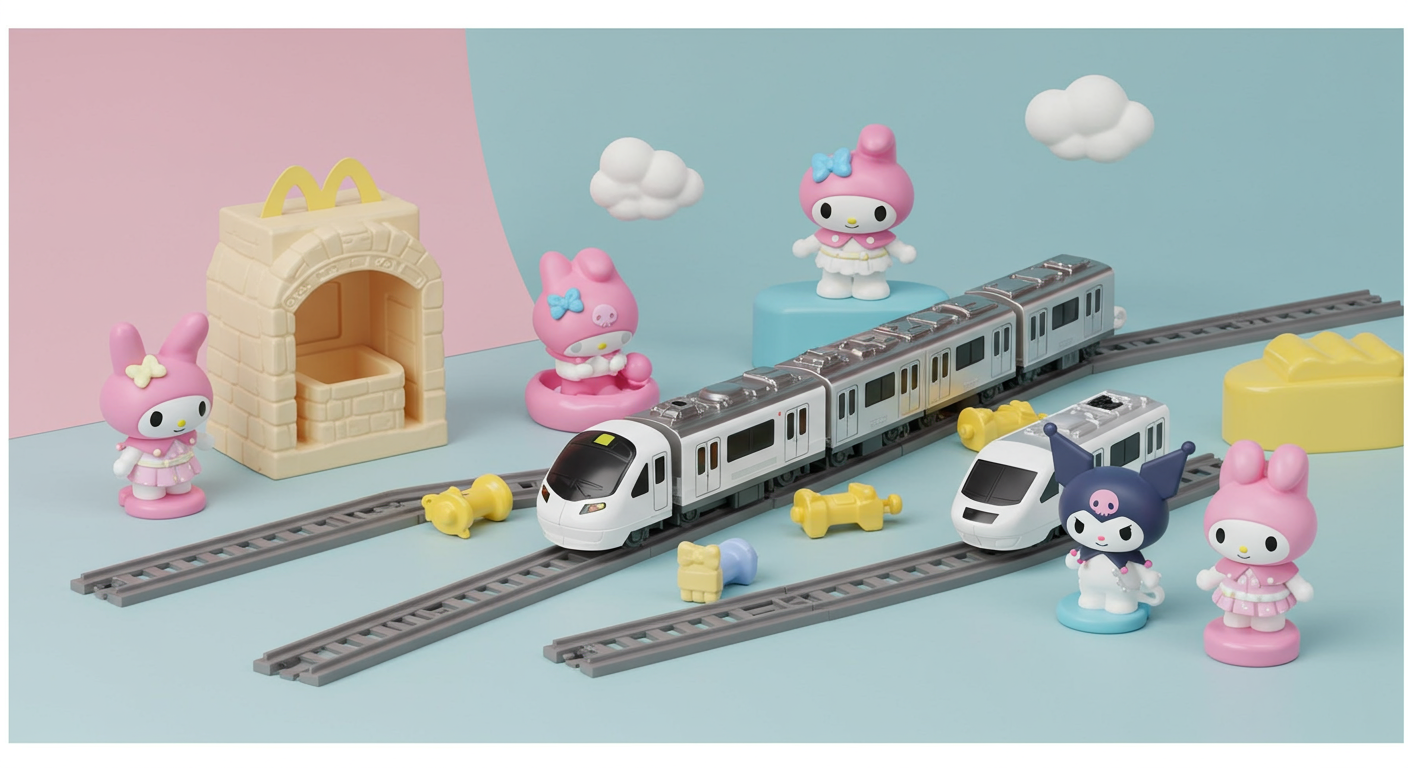 프라레일, 마이멜로디 & 쿠로미 해피밀 총정리