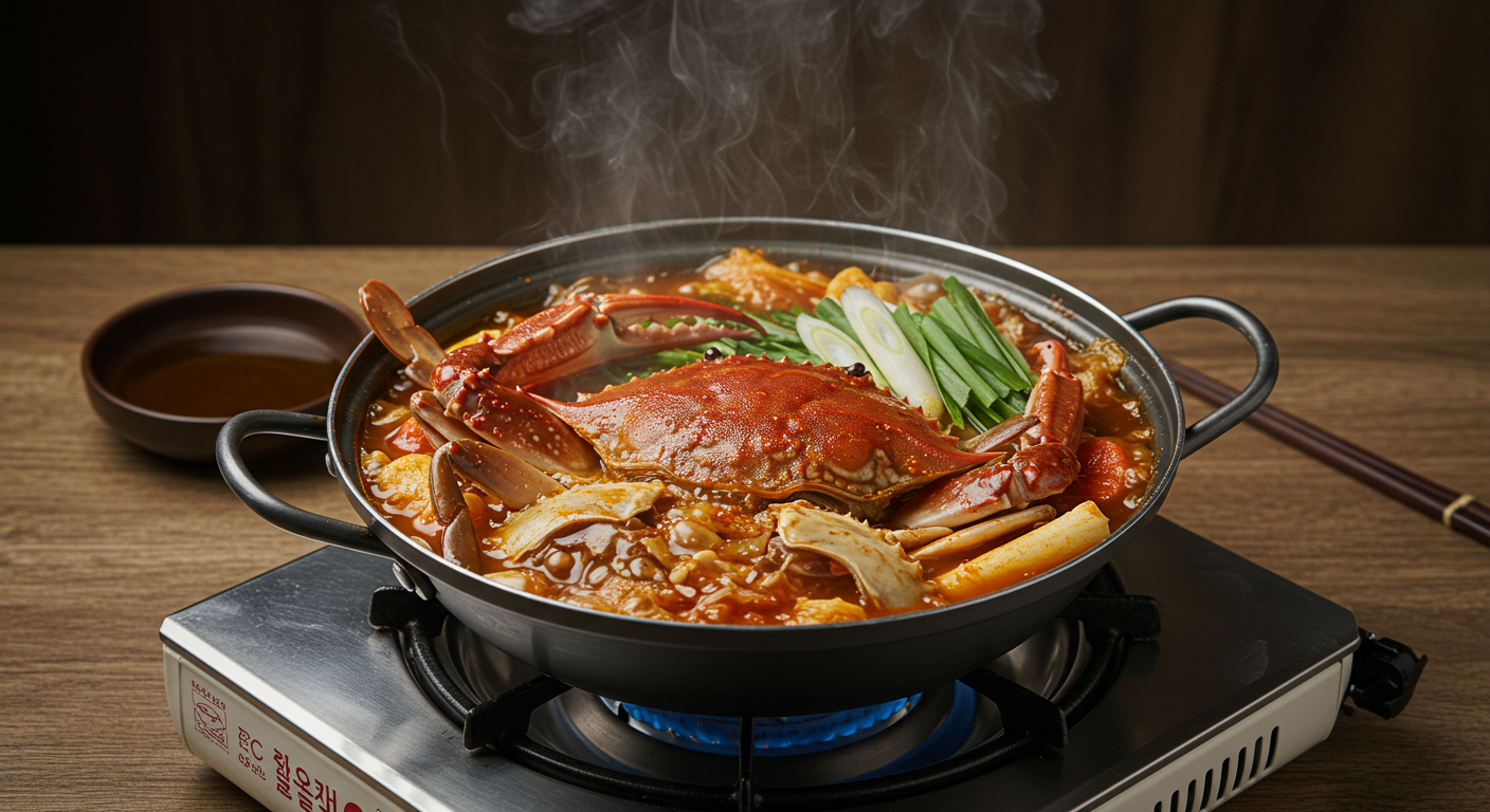 시원하고 칼칼한 꽃게탕, 어떤 음식일까요?