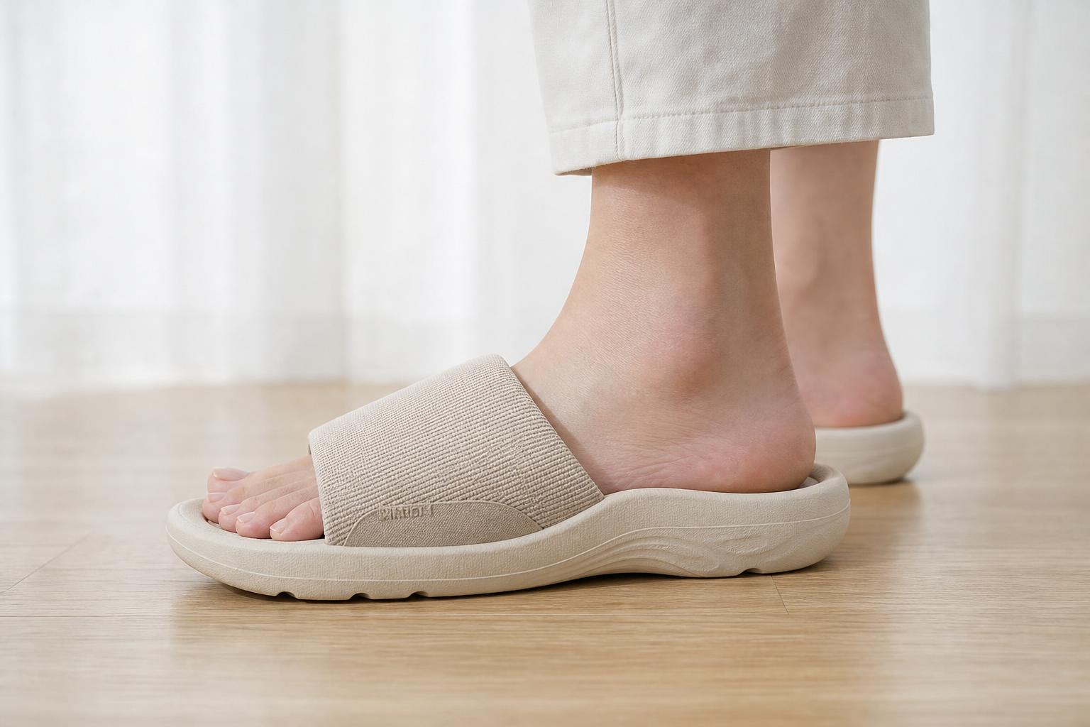 족저근막염 슬리퍼, 어떤 구조가 중요할까요?