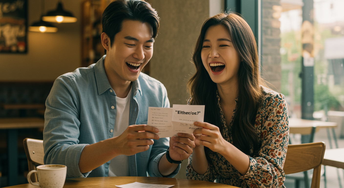 커플 밸런스게임 질문, 어떤 종류가 있을까요?