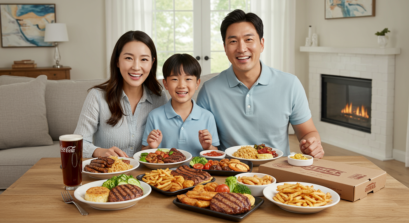 아웃백 배달, 이제 집에서 편하게 즐겨요!