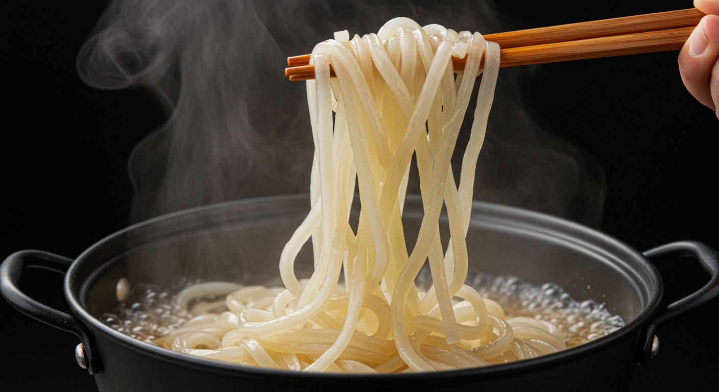 쫄깃한 칼국수 면, 이렇게 준비해요!