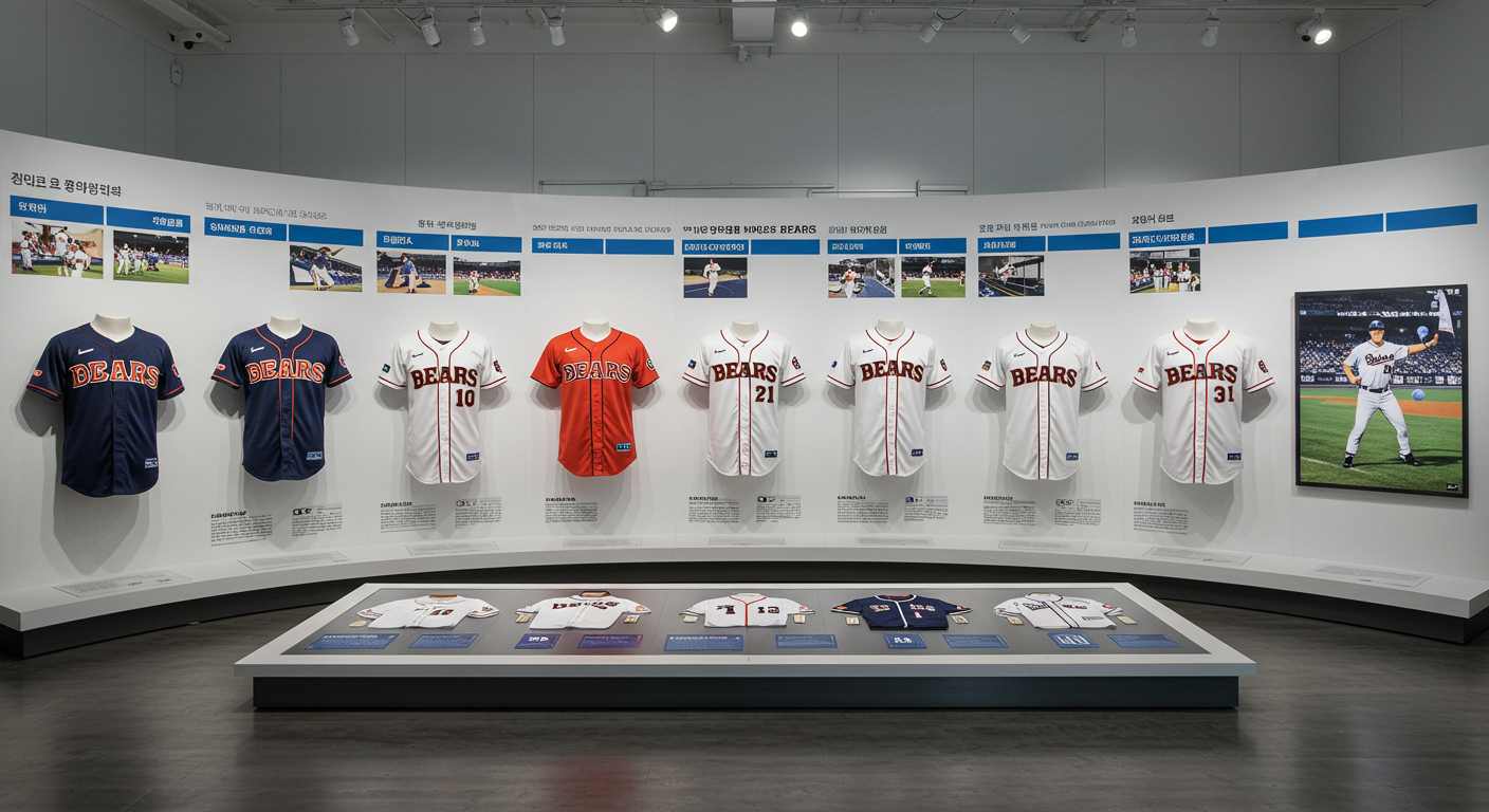 시대별 색상과 디자인, 두산 유니폼의 변천사 🎨