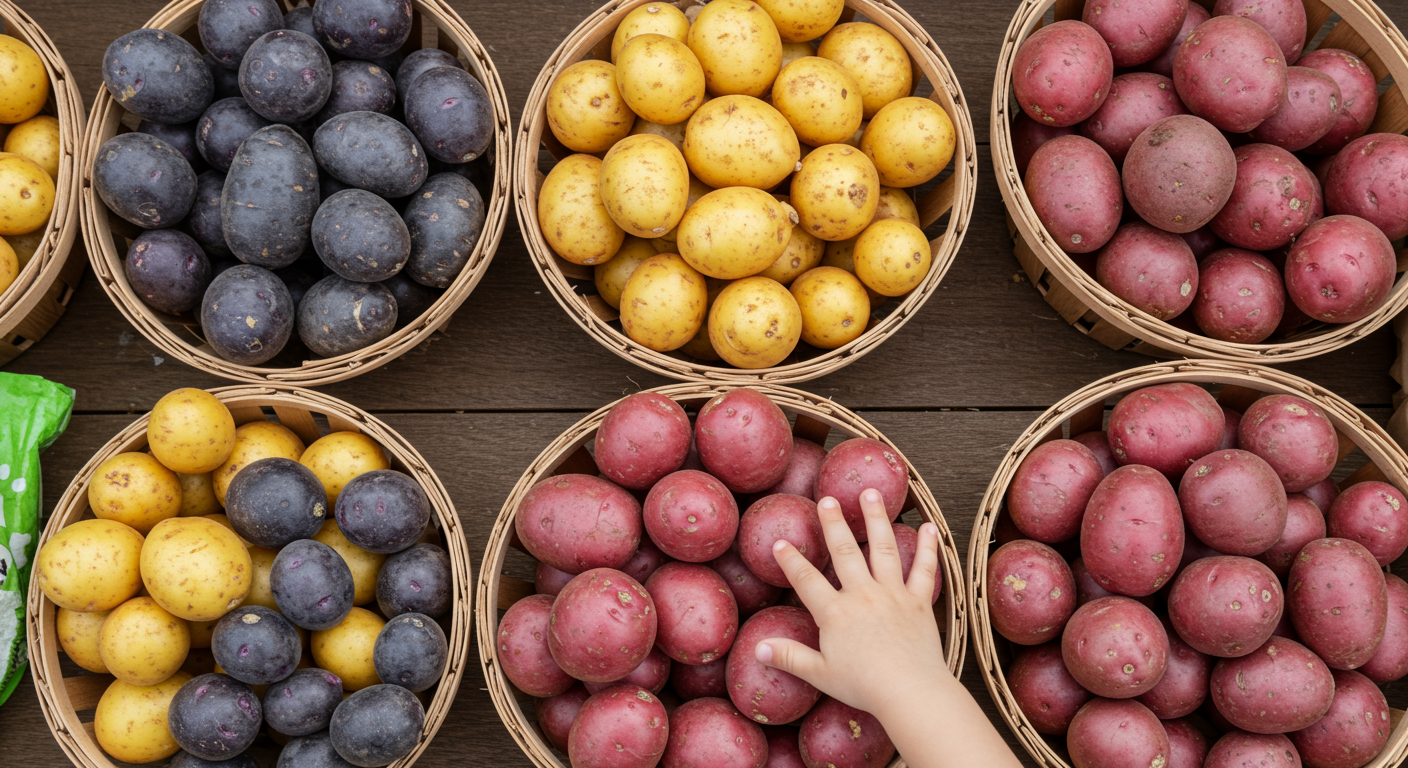 세상에 이렇게 많은 감자가? 감자 품종 탐험!
