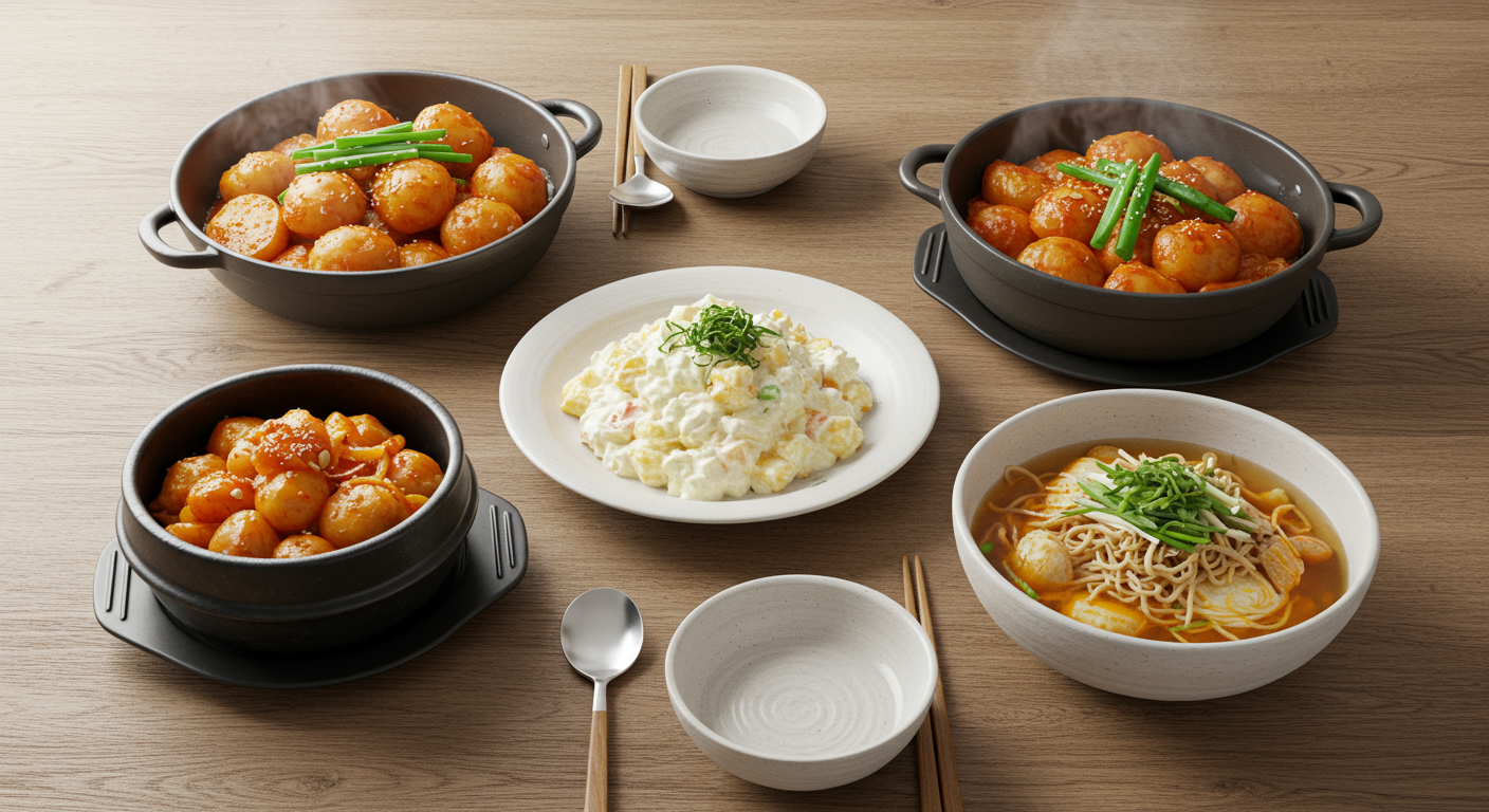 든든한 한 끼, 감자 요리 레시피 대방출!