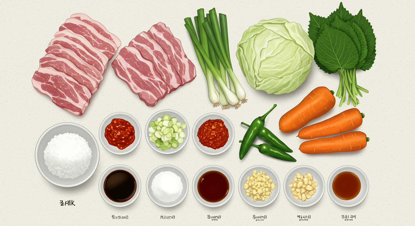 맛있는 제육볶음을 위한 핵심 재료와 양념 비밀