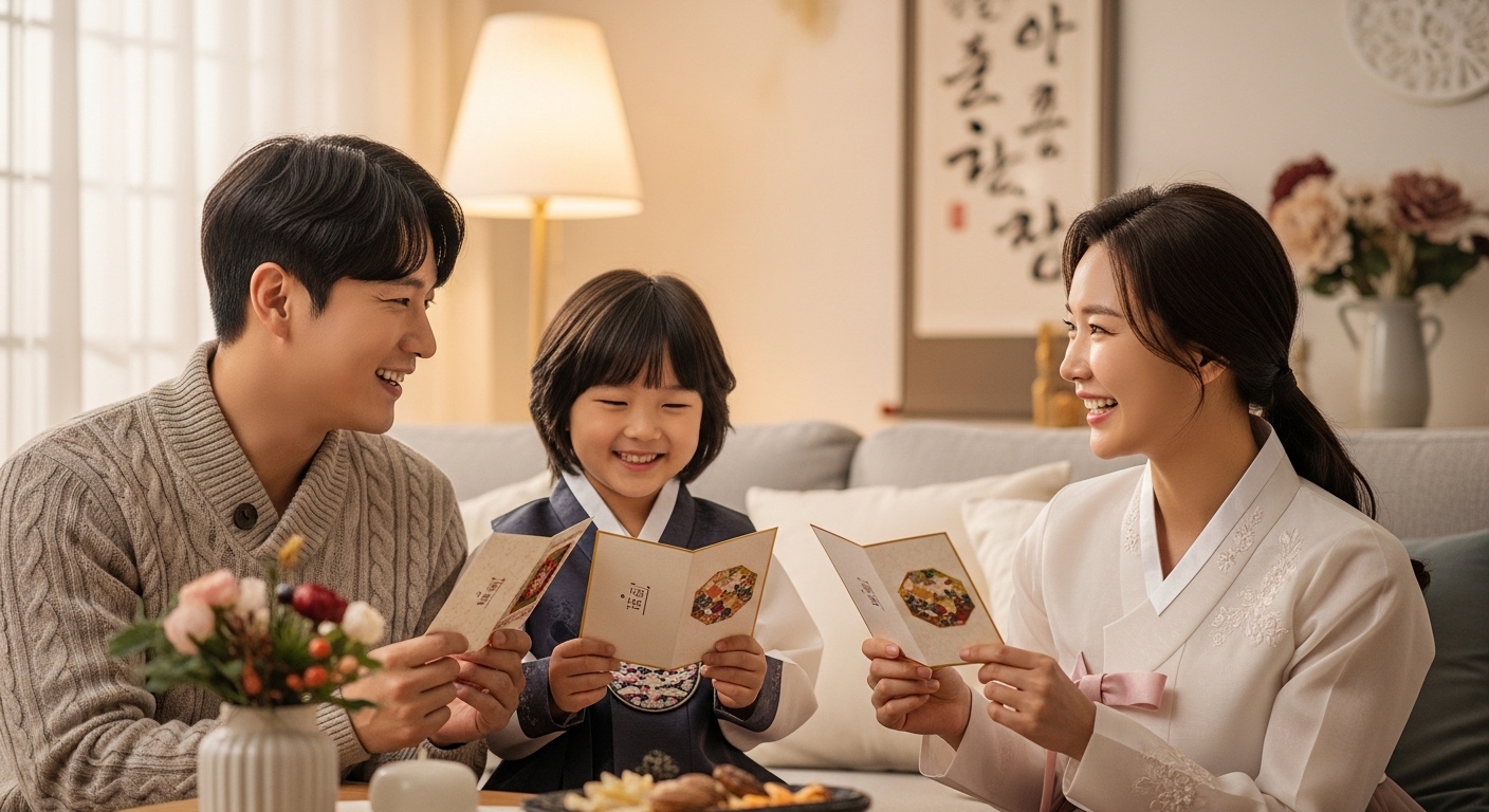 마음을 전하는 가족 새해 인사말