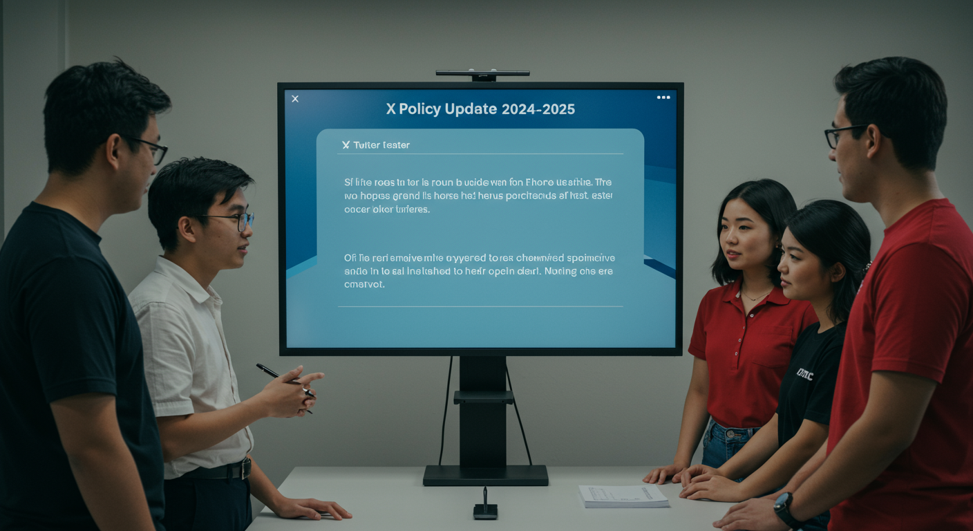 2024-2025 X(트위터) 최신 정책 변화와 가이드라인