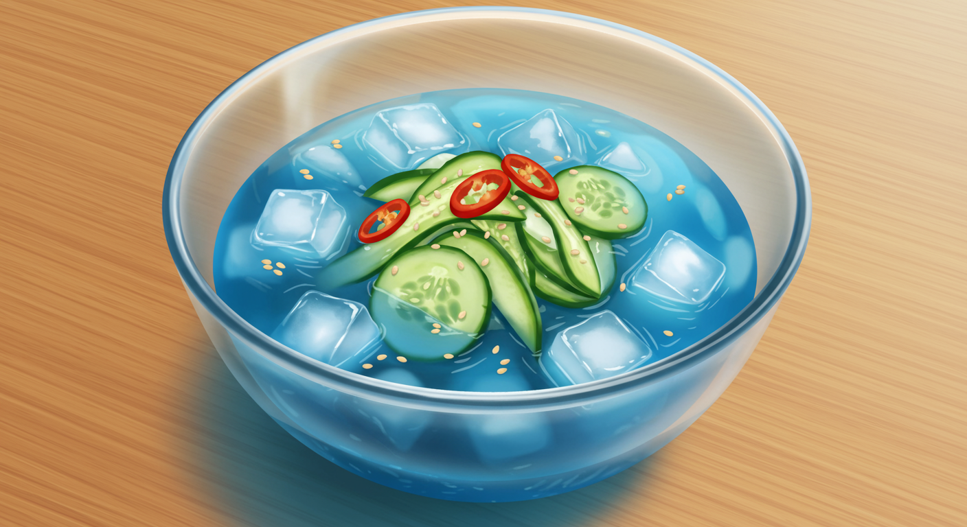 시원한 오이냉국, 어떤 음식일까요? 🥒