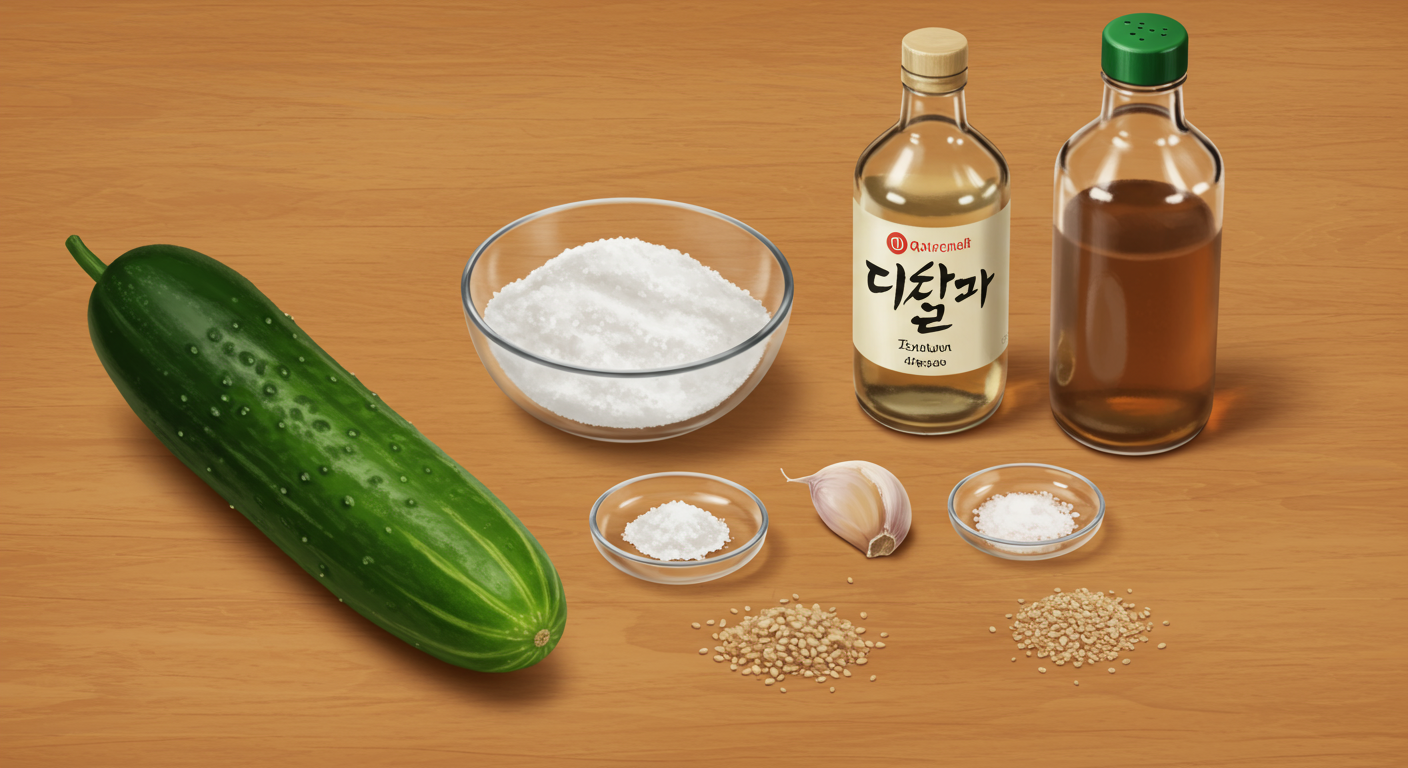 맛있는 오이냉국, 어떤 재료가 필요할까요? 🥕