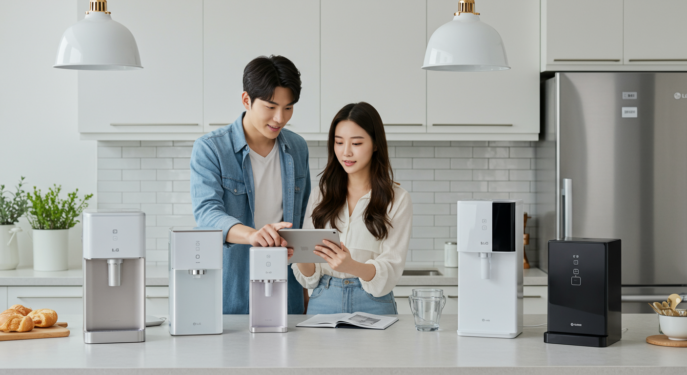나에게 딱 맞는 LG 정수기는?