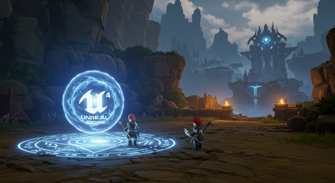 언리얼 엔진, 마비노기에 어떤 마법을 부릴까요?