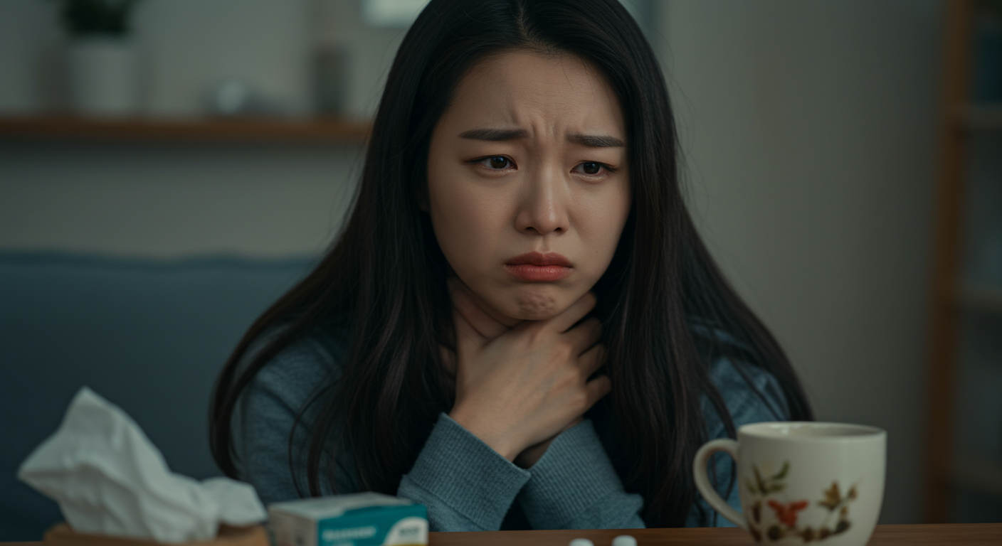 인후통, 도대체 왜 아픈 걸까요?