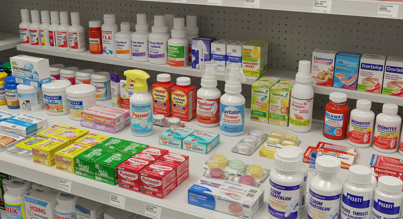 타이레놀 외 다른 인후통 약도 궁금해요!