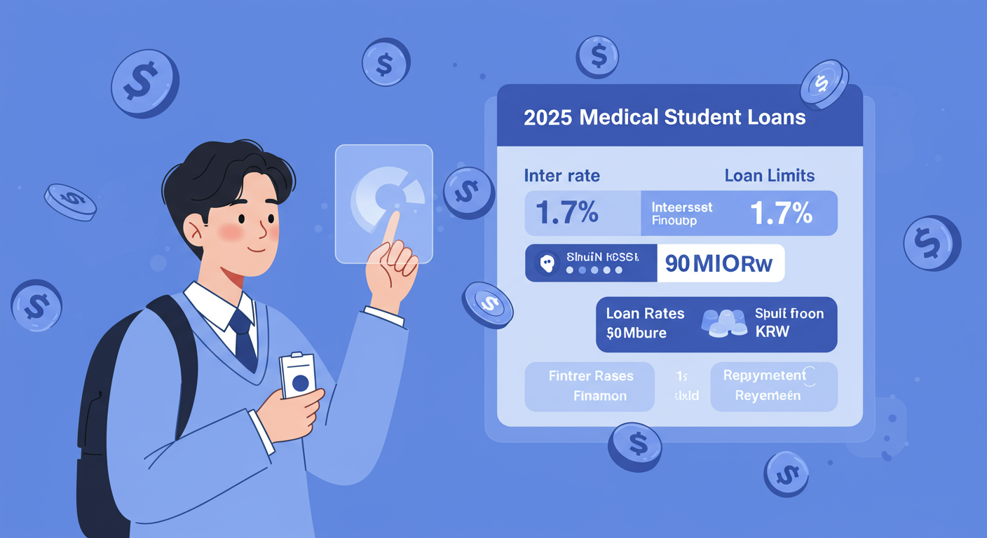 2025년 의대생 학자금 대출, 핵심 스펙은?