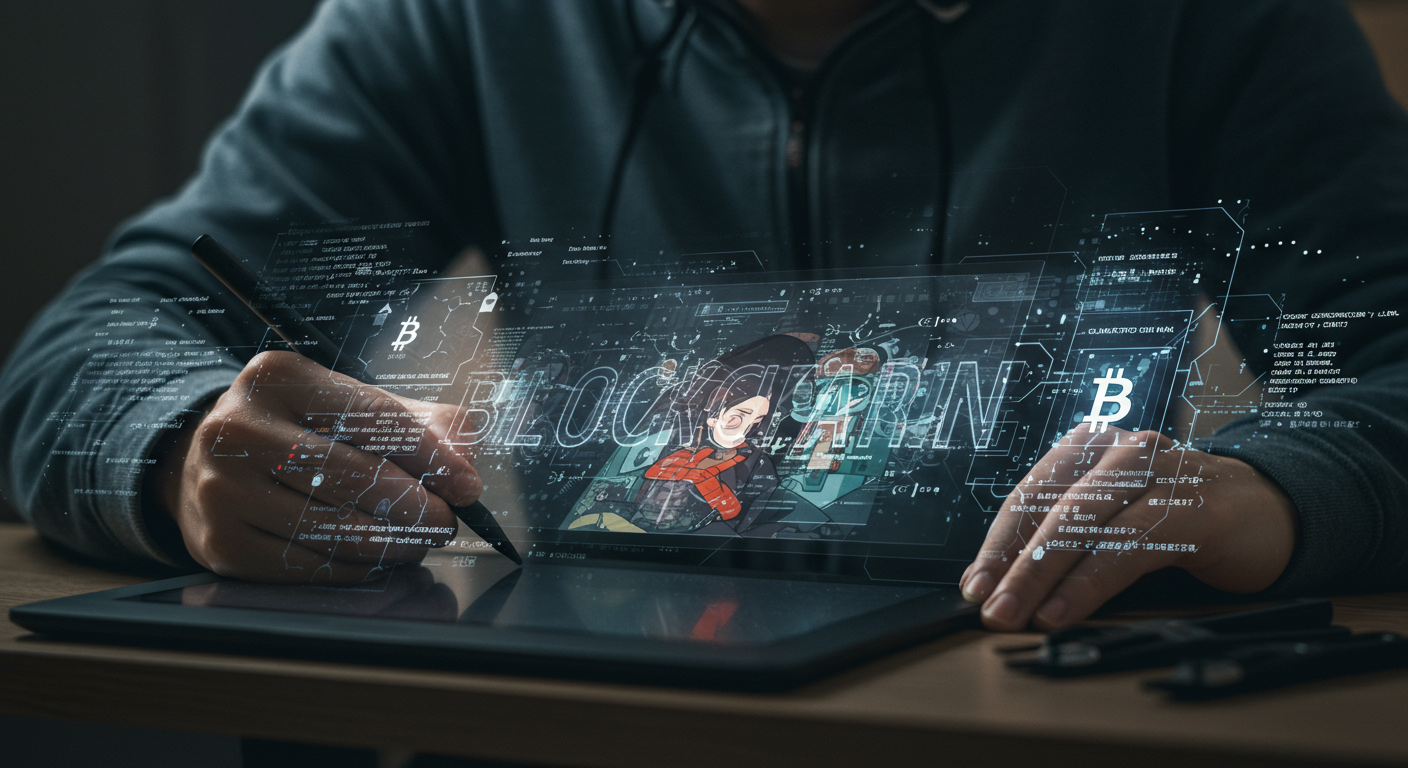 블록체인 기술로 애니메이션 세상을 바꾸다