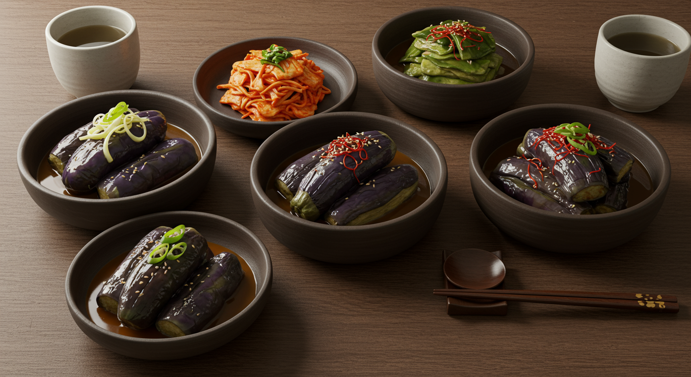 우리 조상들의 가지 사랑: 한국 전통 가지요리