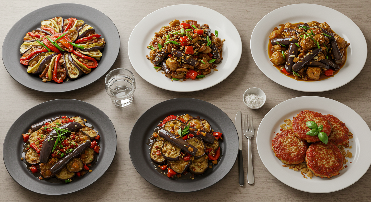 가지, 세계인의 밥상에서 어떻게 변신할까요?