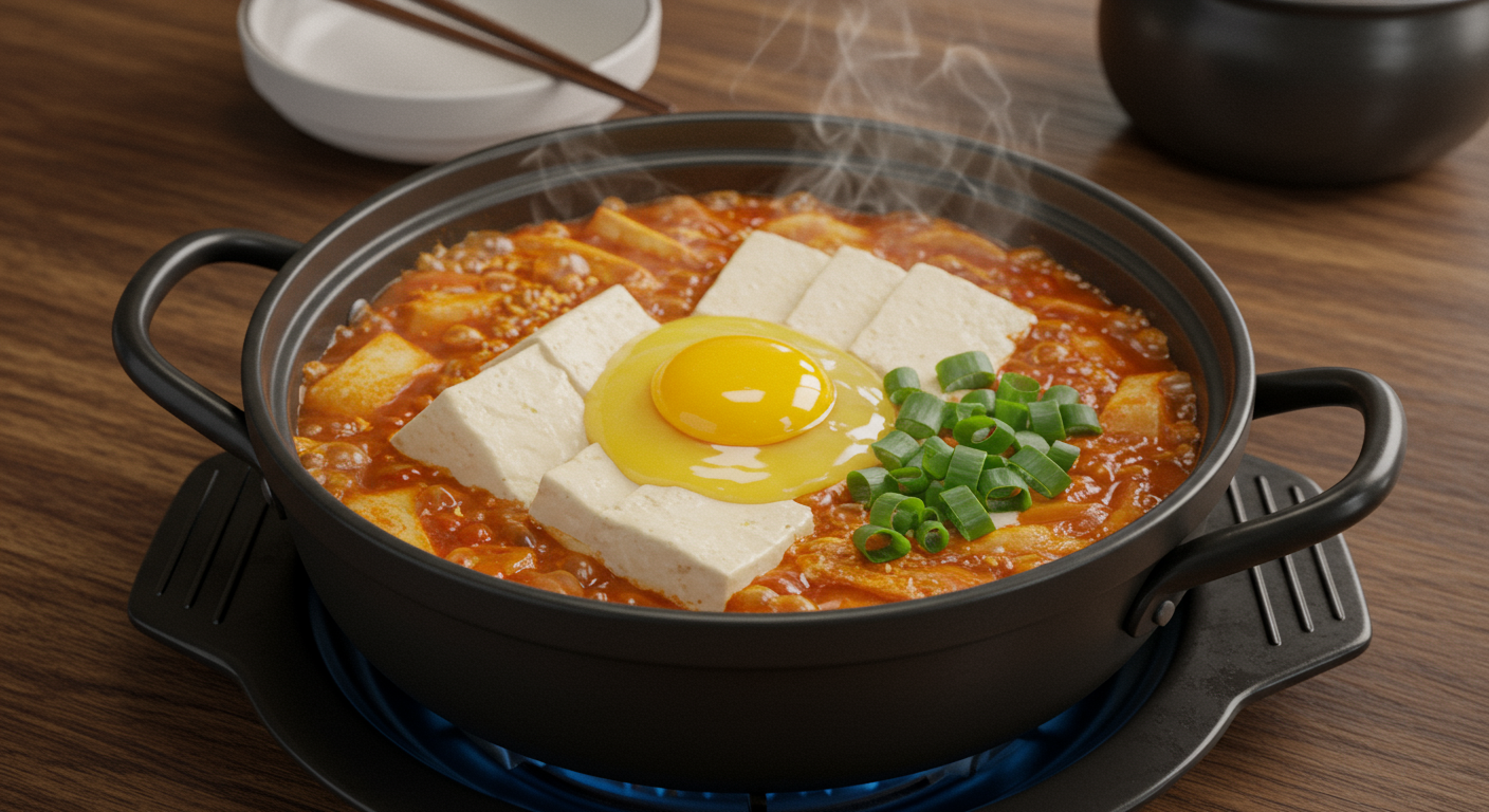 뚝딱 완성! 다담 순두부찌개 초간단 레시피