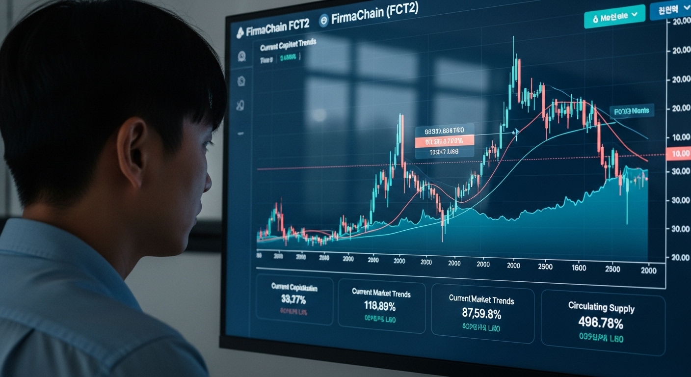 현재 피르마체인(FCT2)의 시세 동향과 유통량