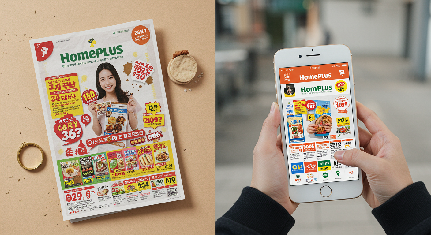 종이 전단 vs 디지털 전단, 어떤 게 더 좋을까요?