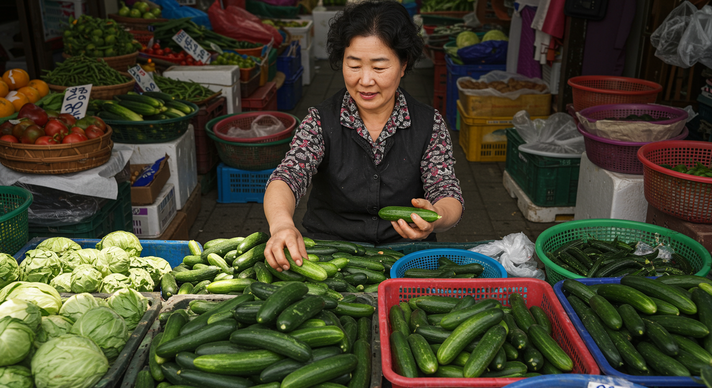 우리 집 오이지, 어떤 오이로 시작할까요? (오이 선택 기준)