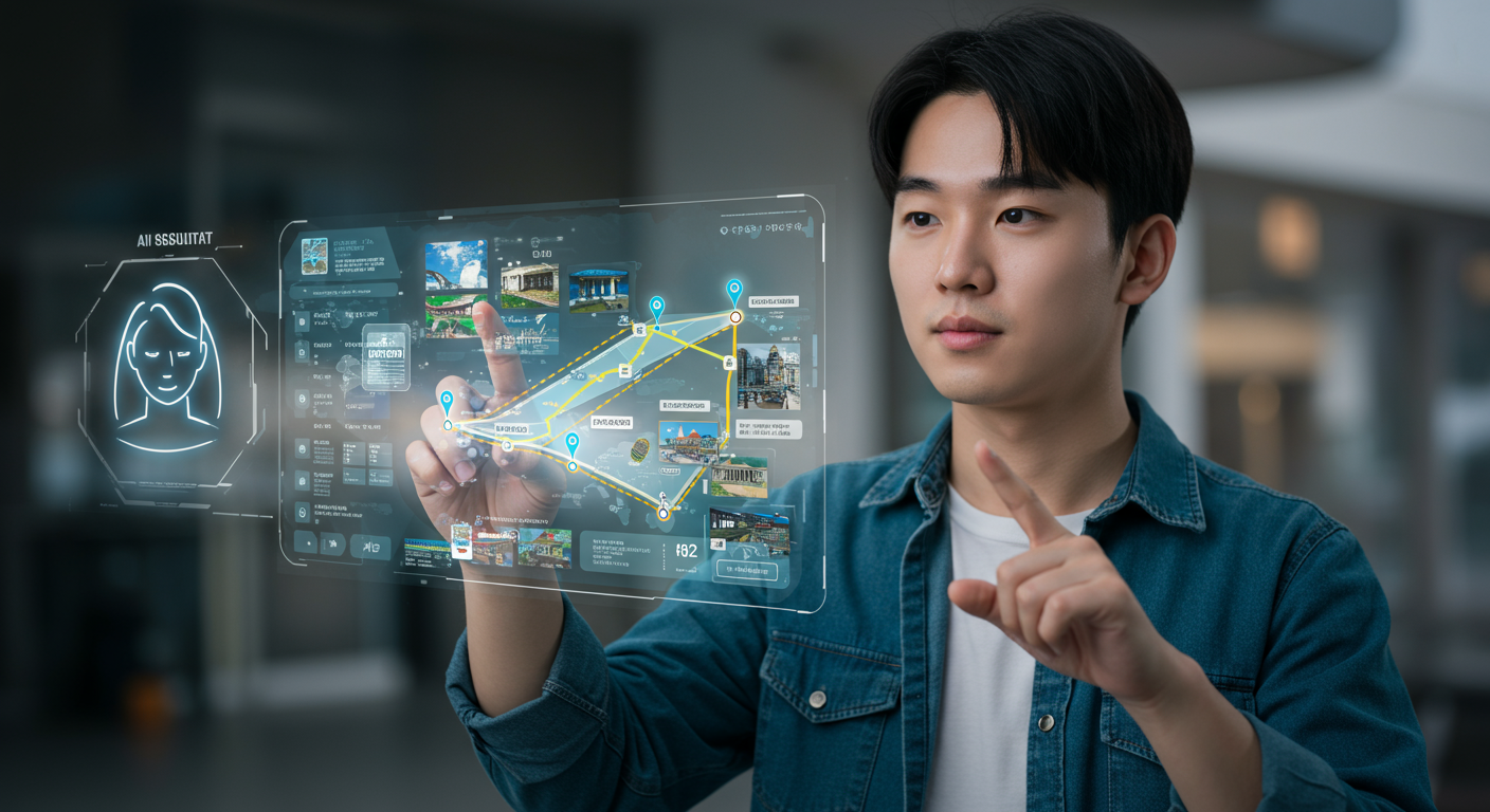 AI가 추천하는 나만의 맞춤 여행 코스!