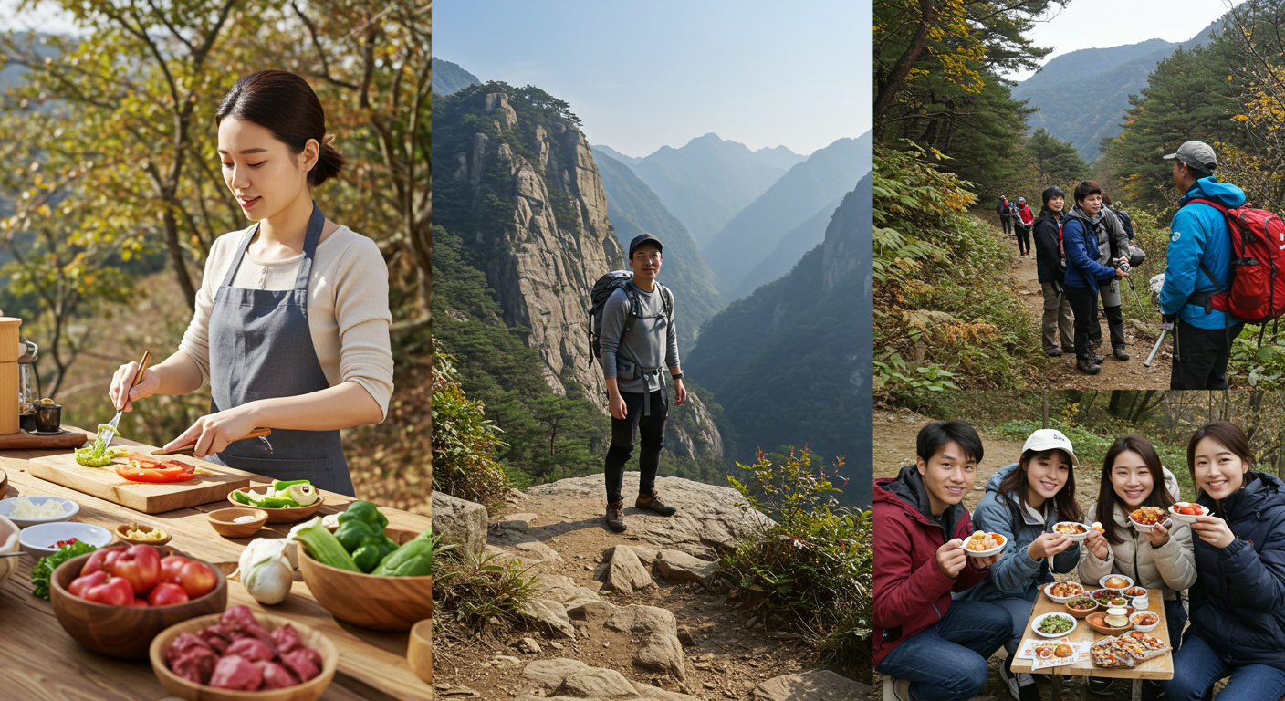 먹고 뛰고 배우는 오감 만족 여행의 모든 것!