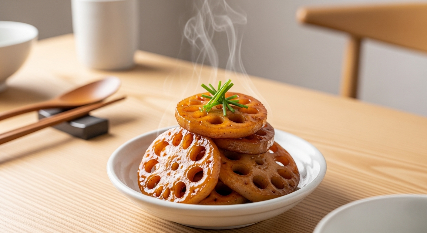 온 가족이 좋아하는 연근조림, 왜 그렇게 인기가 많을까요?