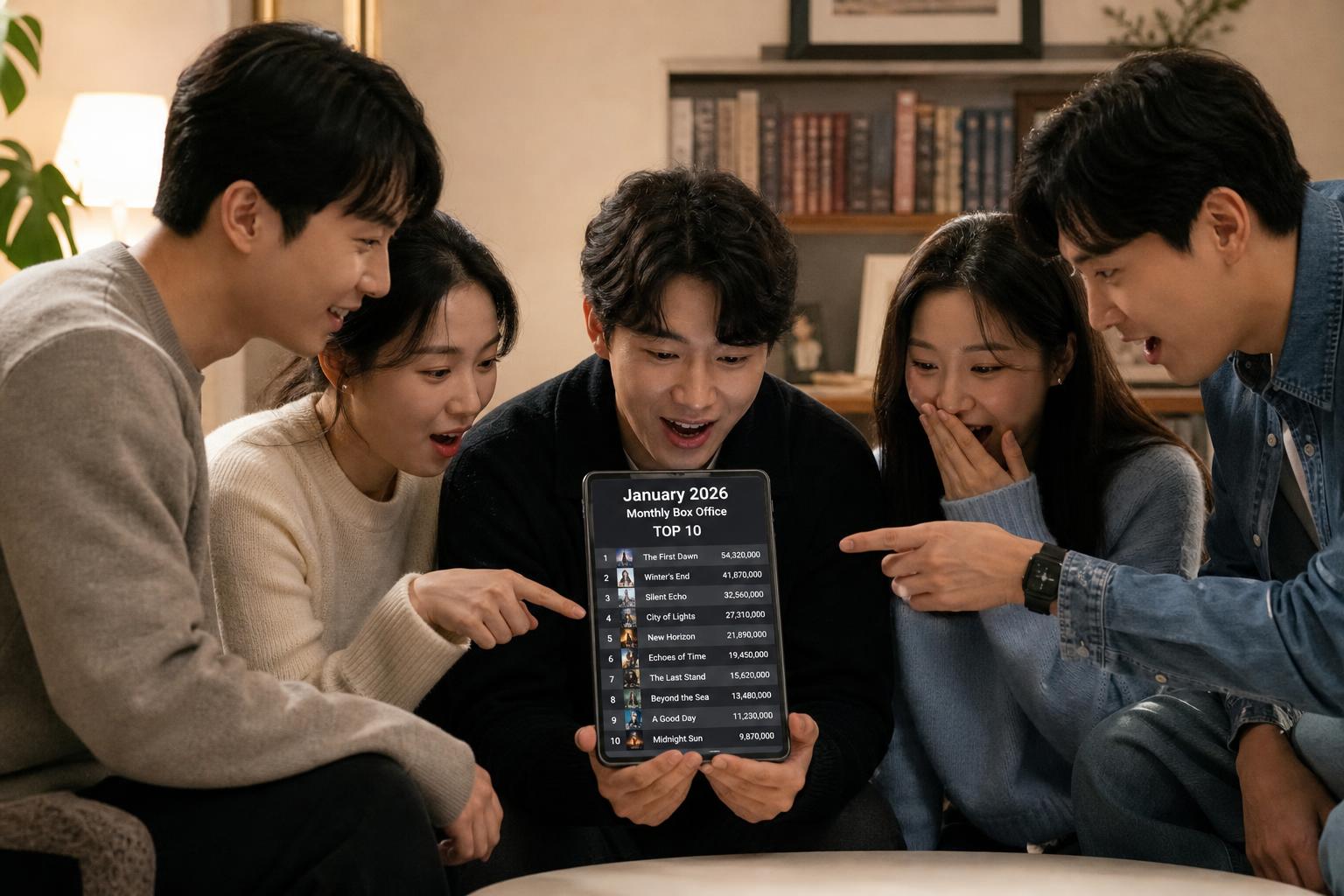 2026년 1월 월간 박스오피스 TOP10: 초반 흥행작들