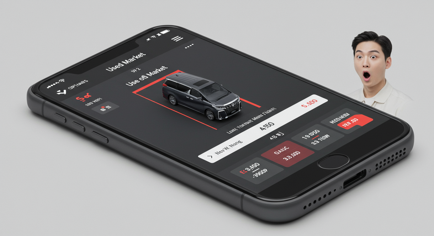 신차보다 비싼 알파드 중고, 정말일까요? (가격 비교)