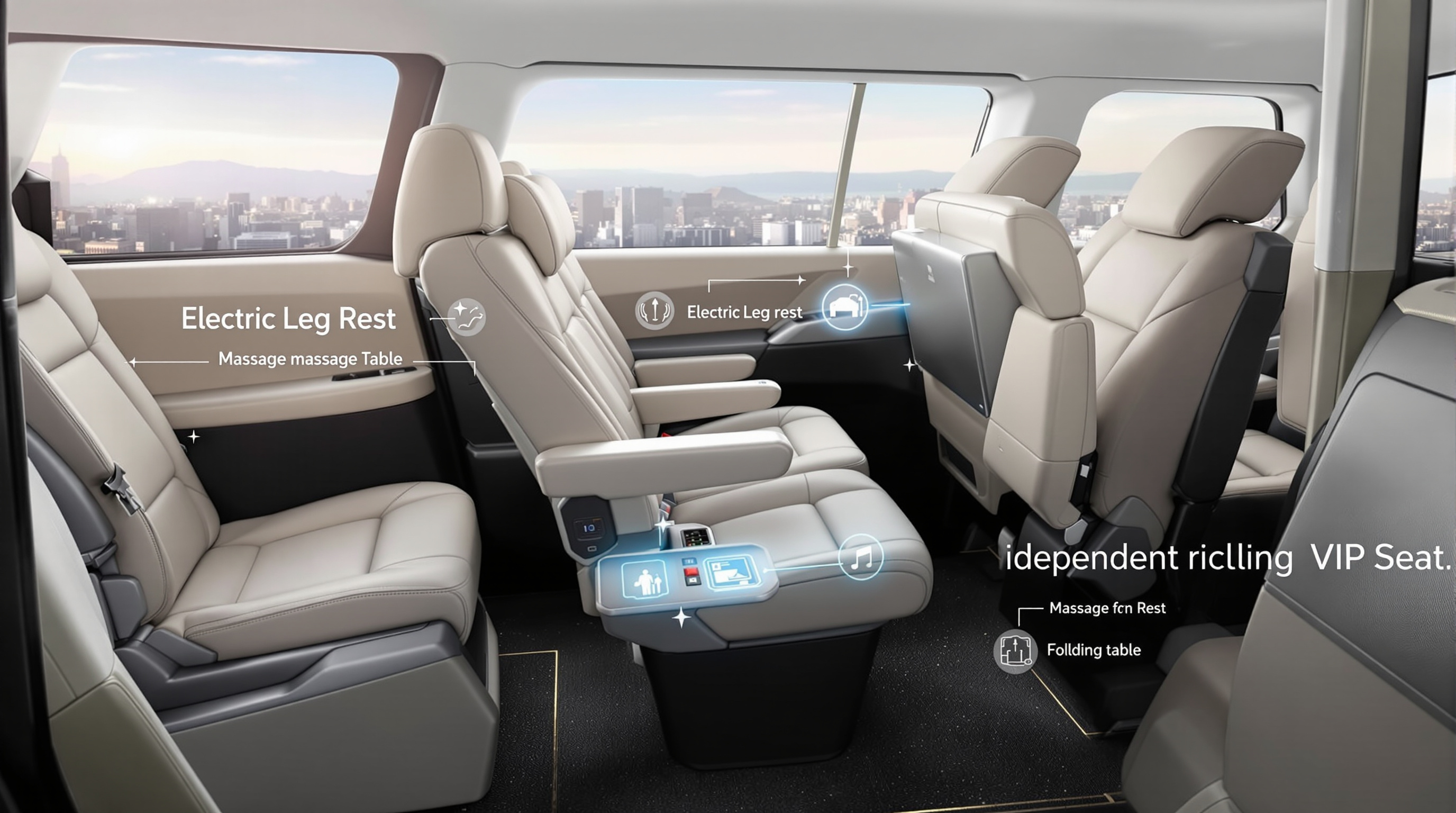 움직이는 퍼스트클래스, 알파드의 특별한 옵션들