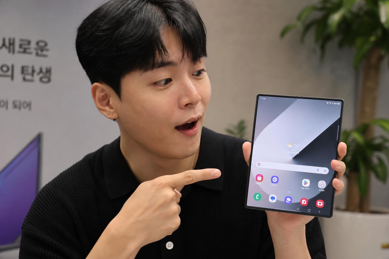 디스플레이와 '크리즈리스' 기술: 주름 걱정 이제 그만?