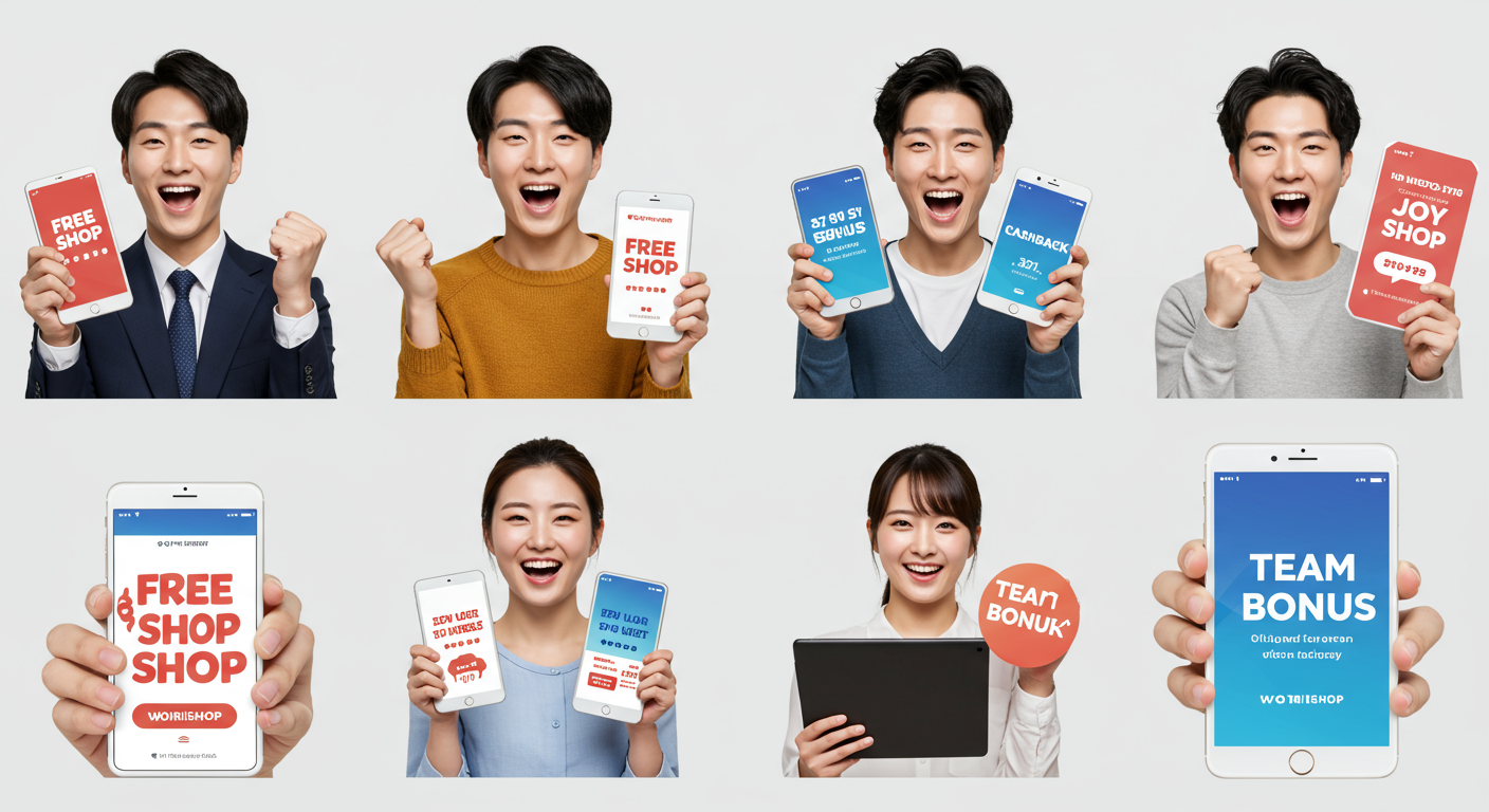 우리샵 앱으로 누리는 똑똑한 쇼핑 혜택!