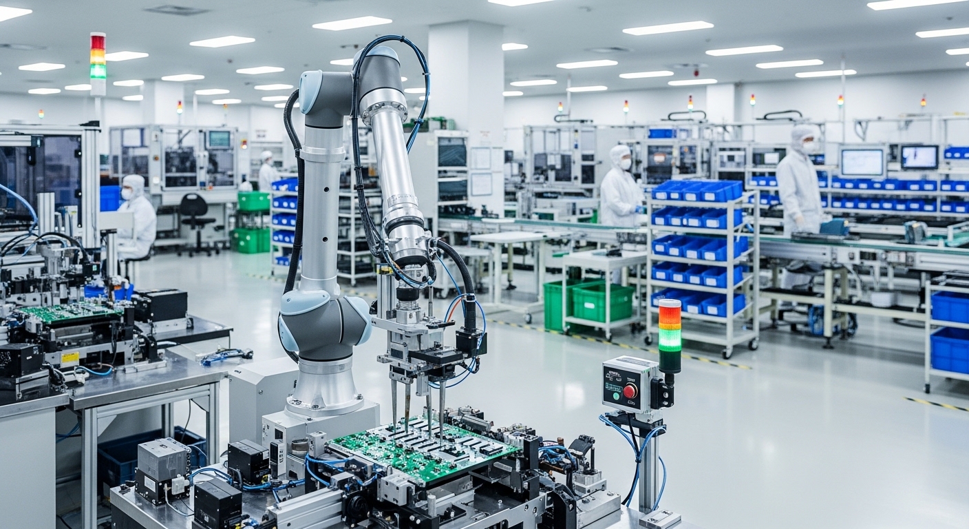 제조업용 로봇, 휴림로봇의 든든한 기반