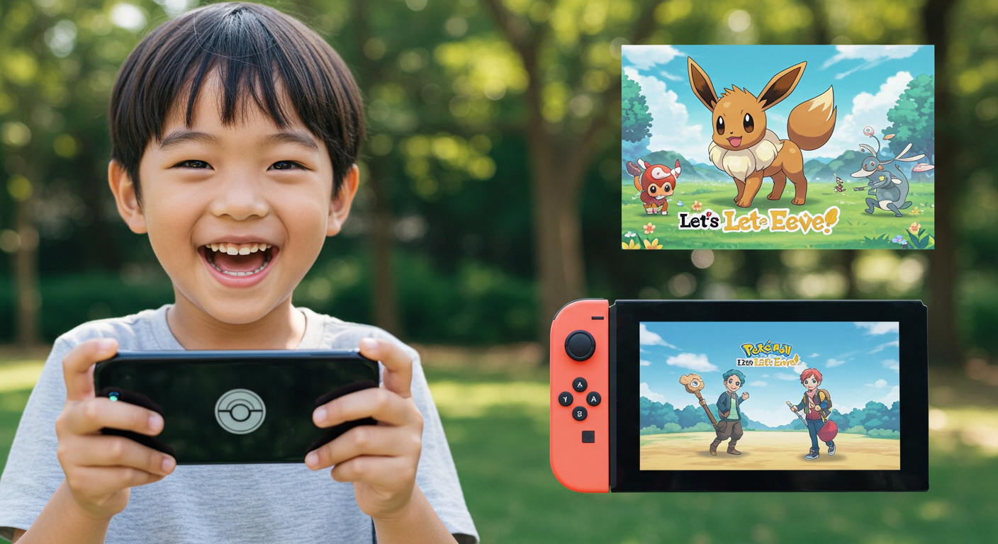 포켓몬 GO와 레츠고 이브이: 친해져 봐요!