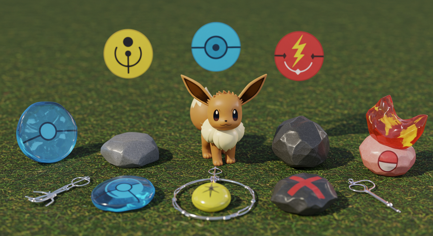 이브이 진화 시키는 특별한 방법들!