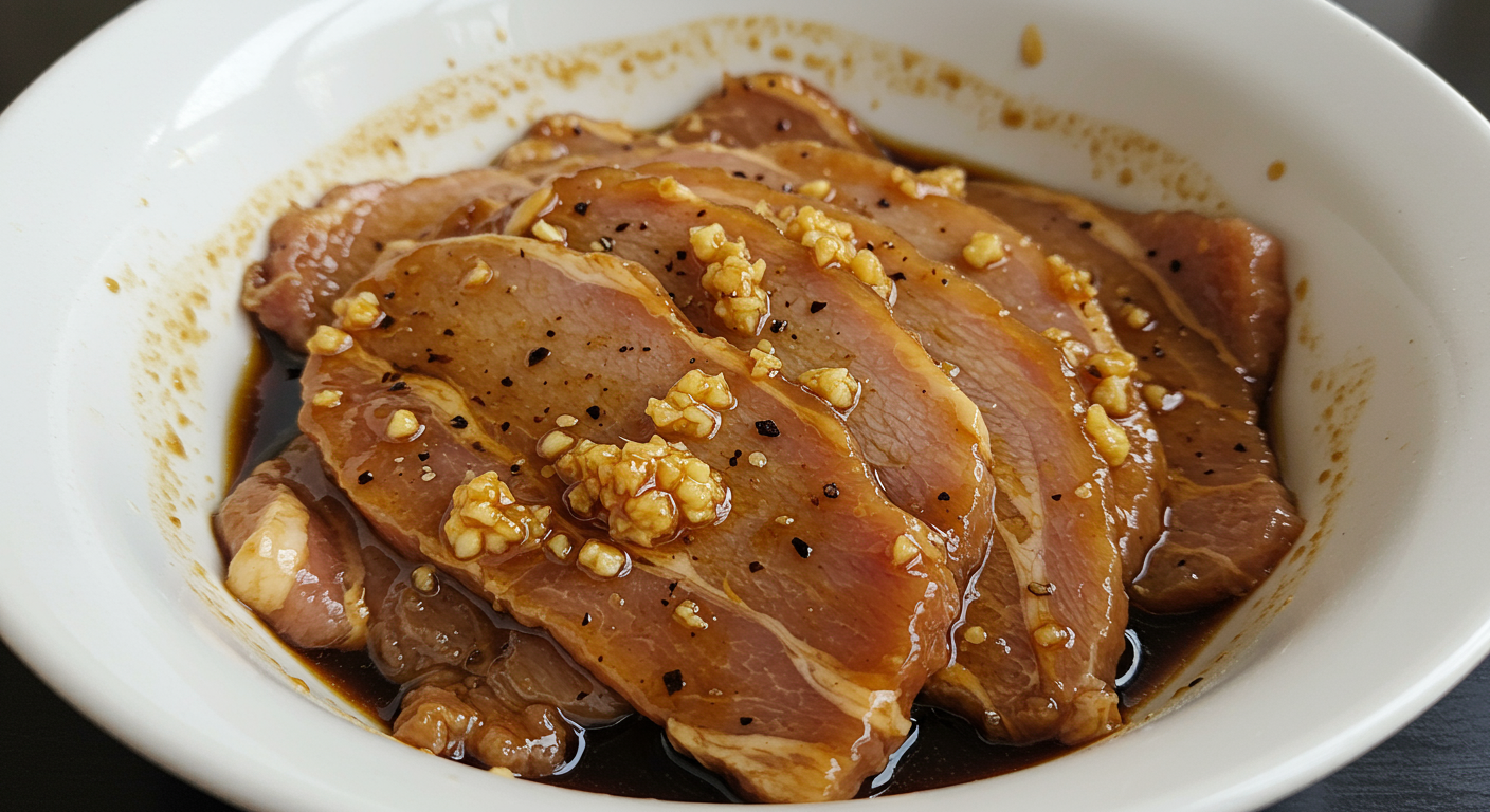 더 깊은 맛을 위한 돼지고기 양념 비법