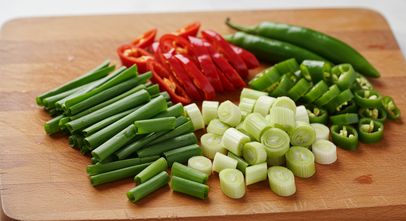 알록달록 채소 준비, 예쁘게 썰어볼까요?