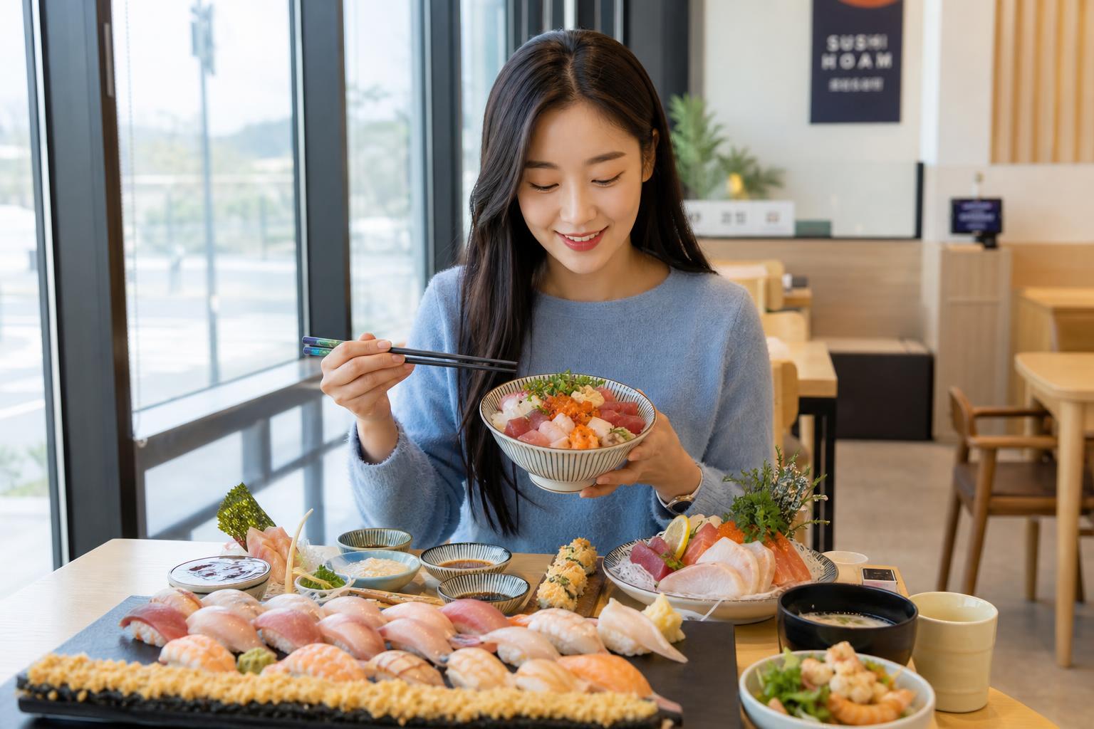 신선함 가득! 초밥, 회, 포케 맛집 라인업
