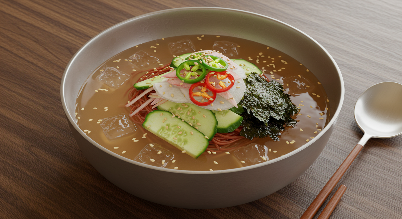 더 맛있게 즐기는 오이냉국 냉면육수! 추가 재료 꿀팁