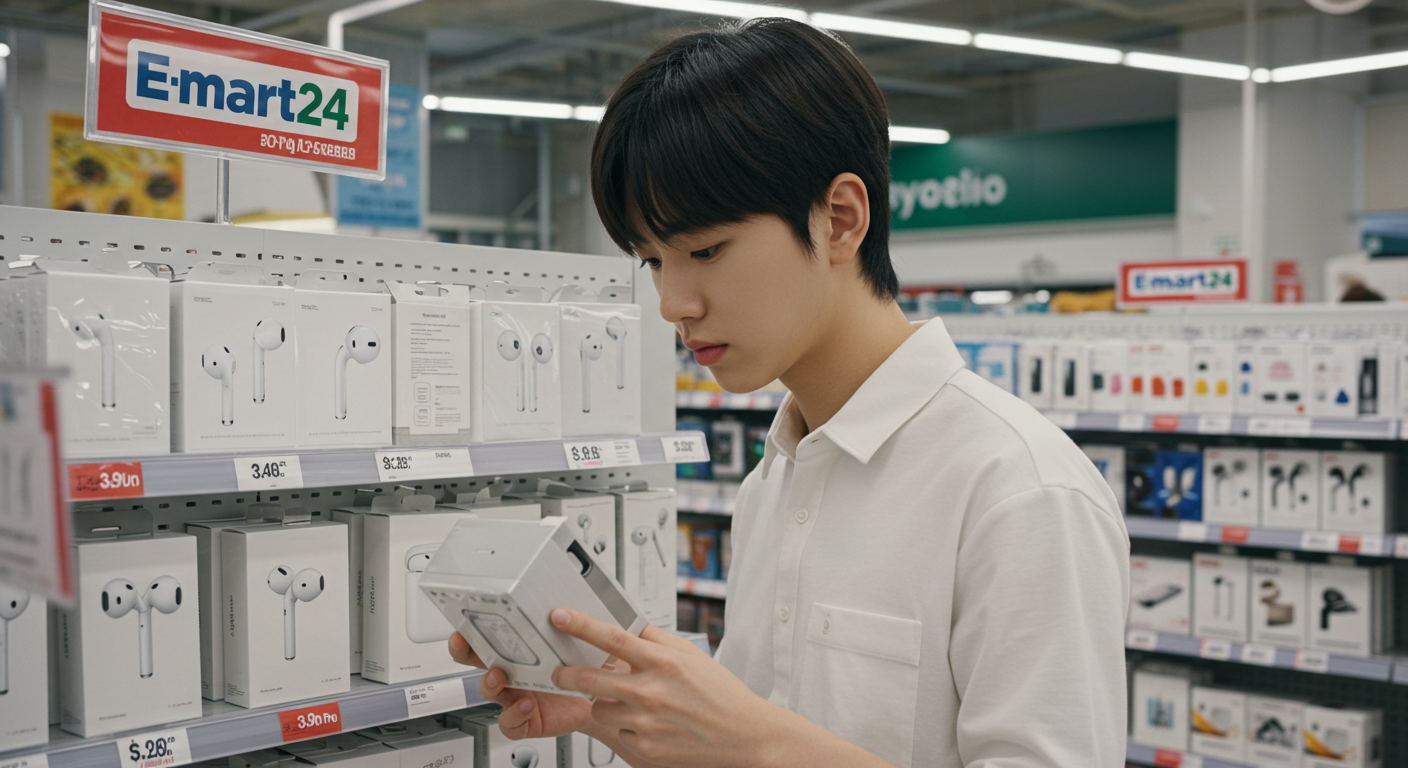 이마트24 에어팟 가격 및 판매 모델 (2세대, 3세대, 프로)