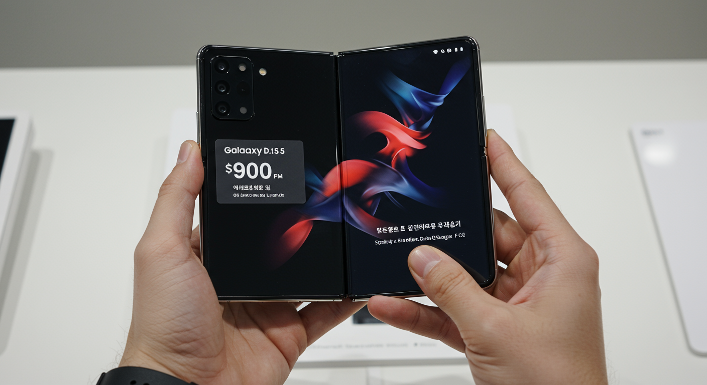 갤럭시 Z 폴드5 가격 및 출시 정보